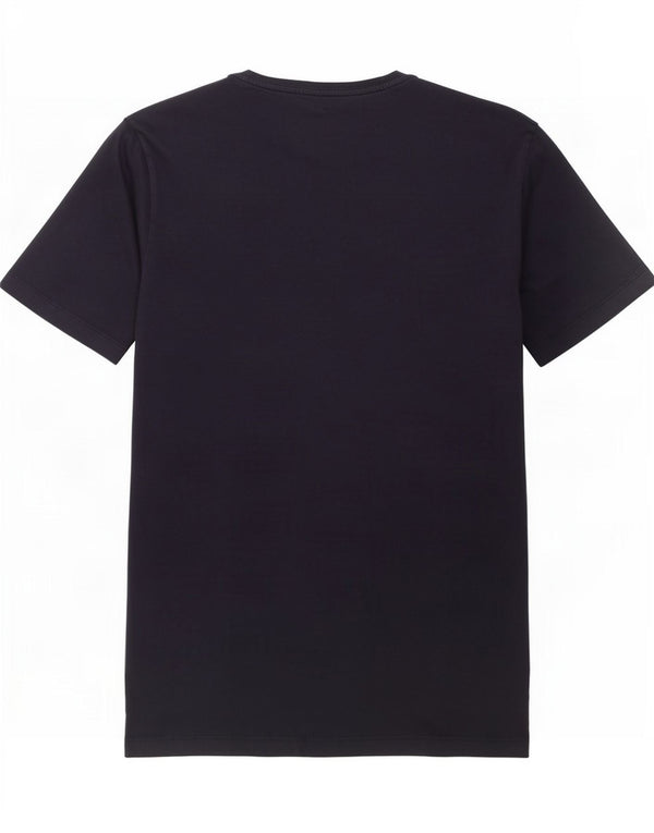 Jack & Jones Mens Graphic T-Shirt Top Large Navy Blue Cotton
