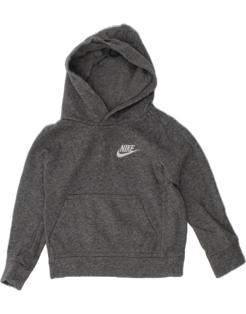 NIKE Baby Boys Hoodie Jumper 18-24 Months Grey Cotton Vintage Nike and Second-Hand Nike from Messina Hembry 