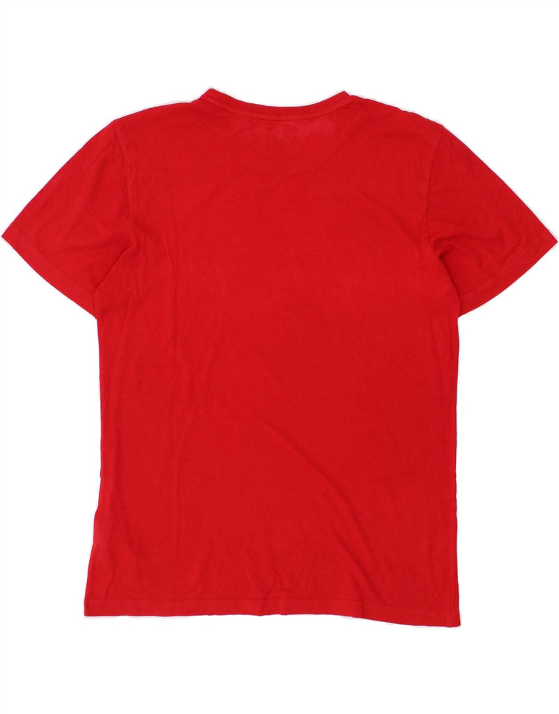 PUMA Mens Graphic T-Shirt Top Medium Red Vintage Puma and Second-Hand Puma from Messina Hembry 