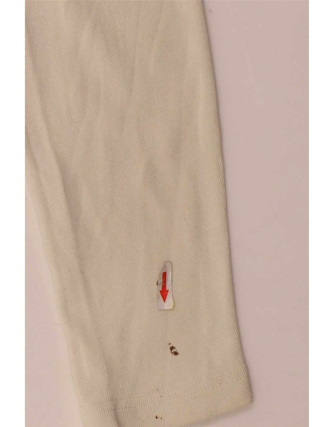 Gap Womens Top Long Sleeve UK 14 Large Off White Cotton