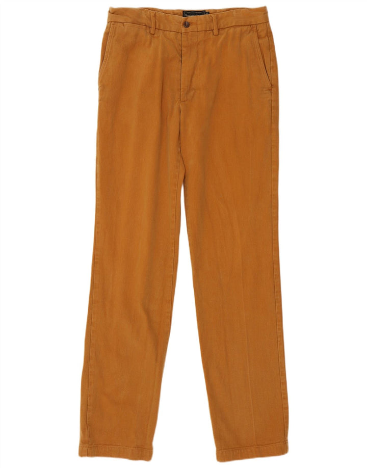 Marlboro Classics Mens Straight Chino Trousers EU 48 Medium W31 L34 Brown
