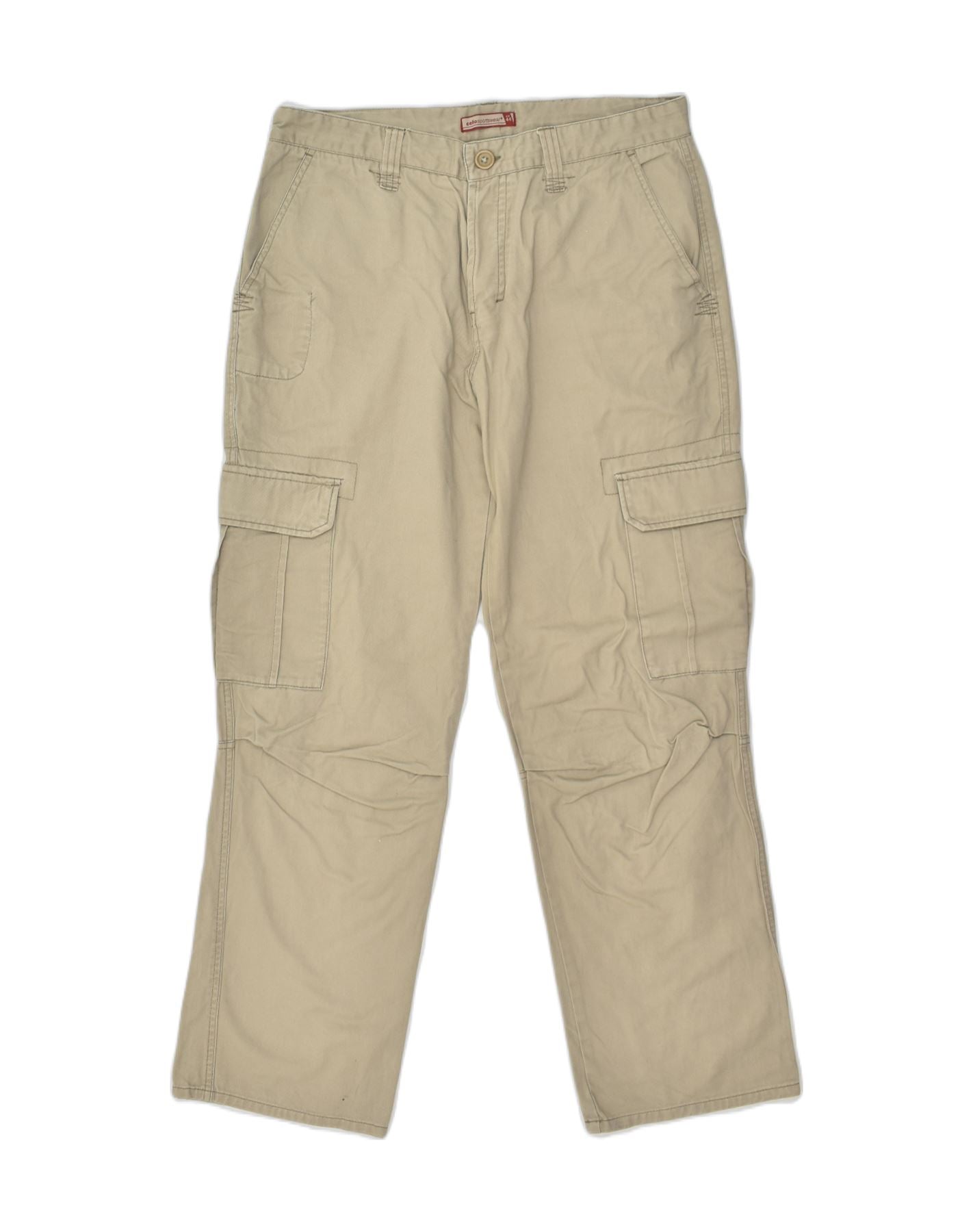 Buy Celio Men Beige Slim Fit Solid Chinos - Trousers for Men 4374704 |  Myntra