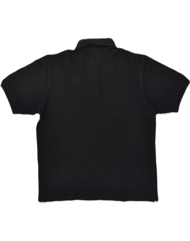 INVICTA Mens Polo Shirt Large Black Cotton | Vintage Invicta | Thrift | Second-Hand Invicta | Used Clothing | Messina Hembry 