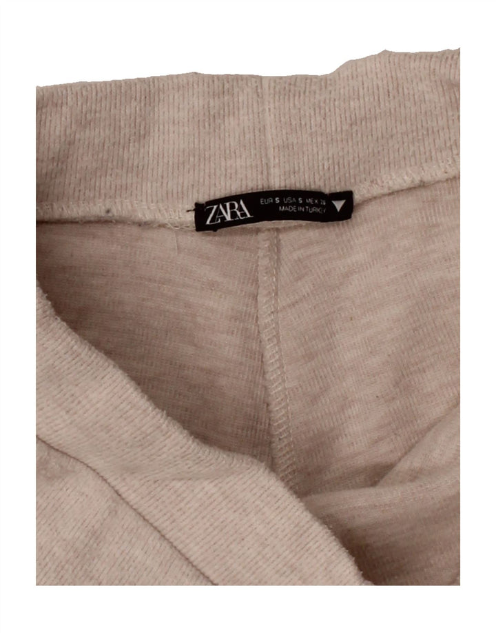ZARA Womens Tracksuit Trousers UK 10 Small Grey Vintage Zara and Second-Hand Zara from Messina Hembry 