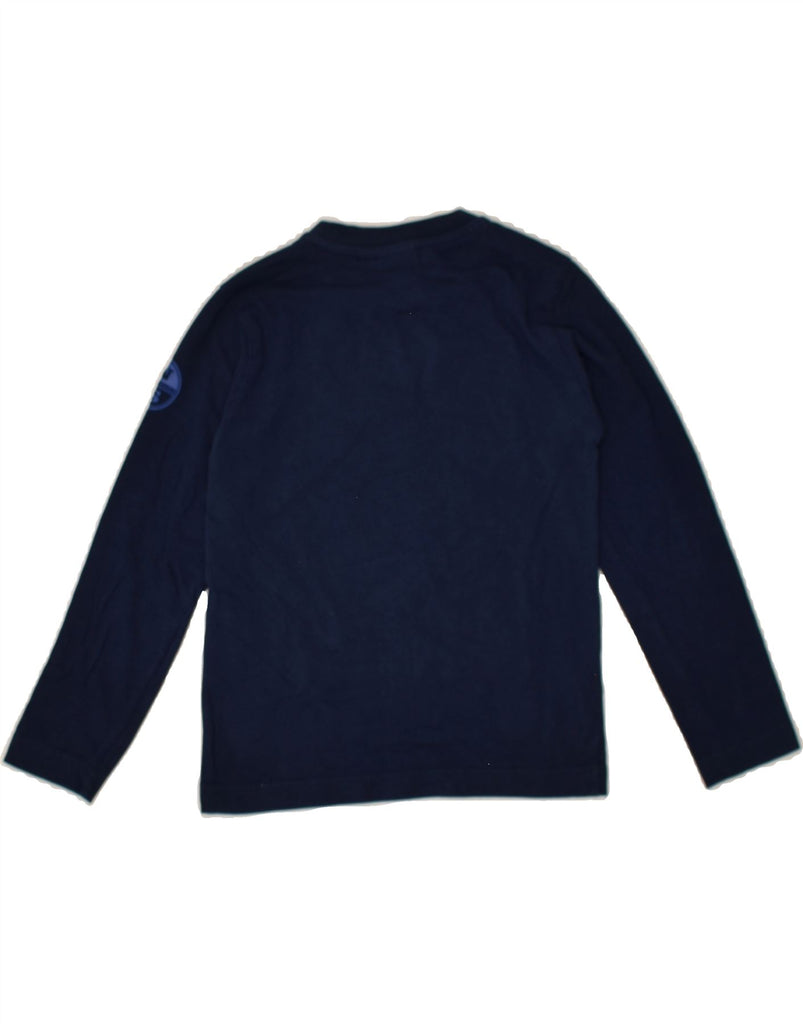 NORTH SAILS Boys Graphic Top Long Sleeve 3-4 Years Navy Blue Cotton | Vintage North Sails | Thrift | Second-Hand North Sails | Used Clothing | Messina Hembry 