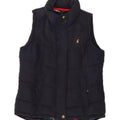 JOULES Womens Padded Gilet UK 8 Small  Navy Blue Polyester Vintage Joules and Second-Hand Joules from Messina Hembry 