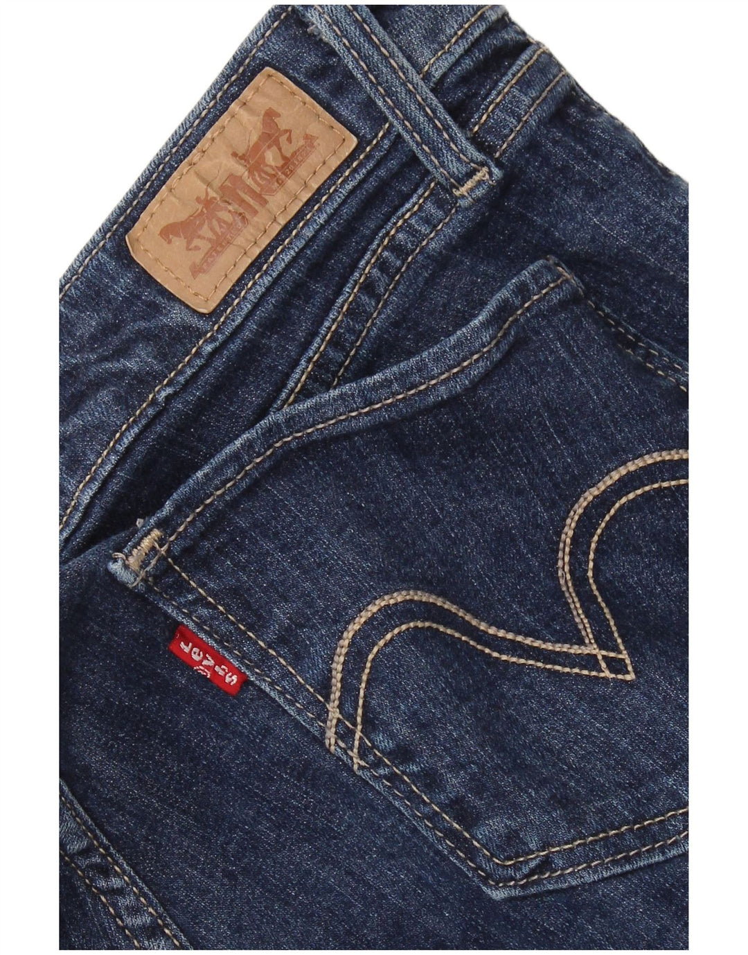 LEVI'S Womens Bootcut Jeans W32 L30 Blue