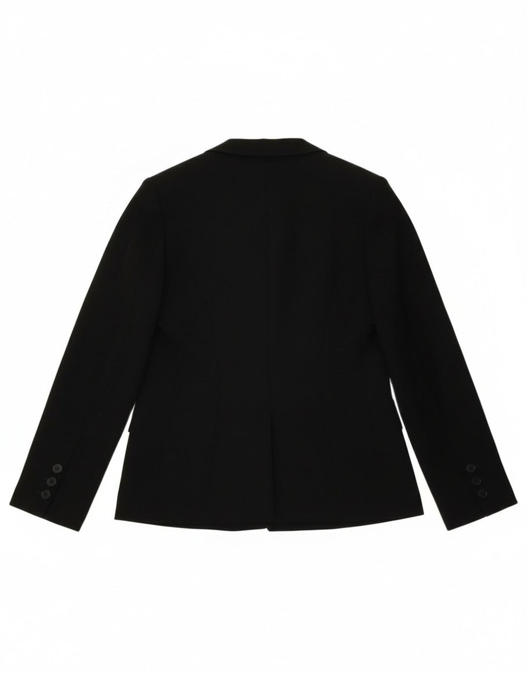 Hobbs Womens 3 Button Blazer Jacket UK 14 Large  Black Polyester
