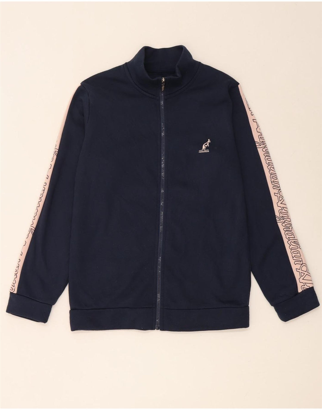 AUSTRALIAN L'ALPINA Womens Tracksuit Top Jacket UK 14 Medium Navy Blue