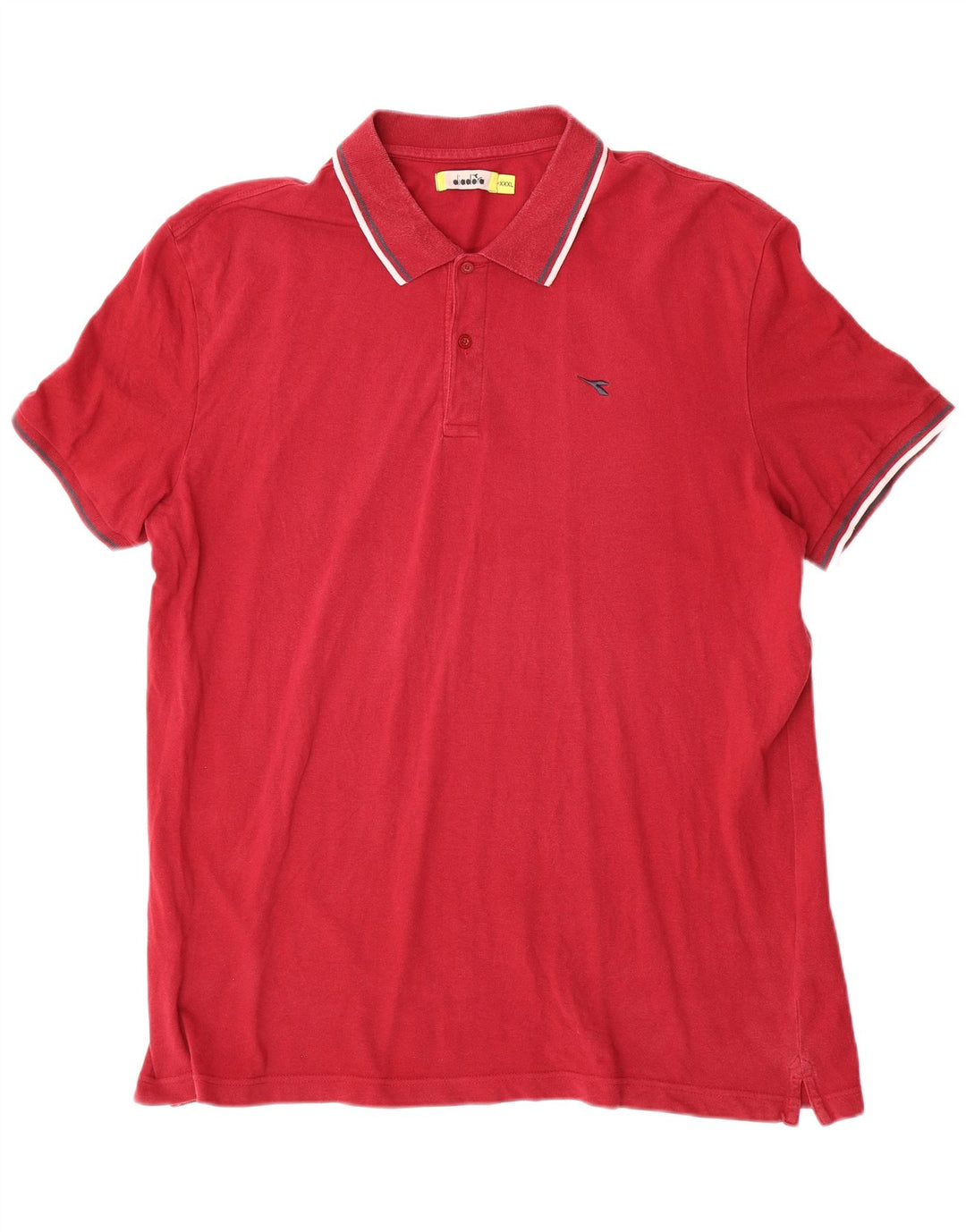 DIADORA Mens Polo Shirt 3XL Red