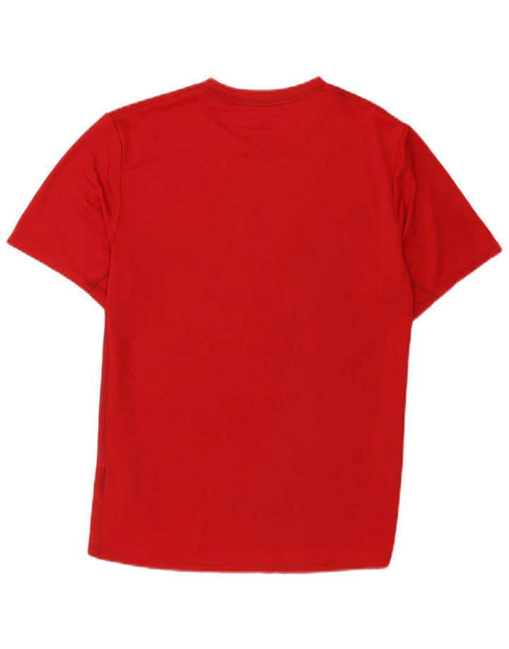 Nike Mens Graphic T-Shirt Top Medium Red Polyester
