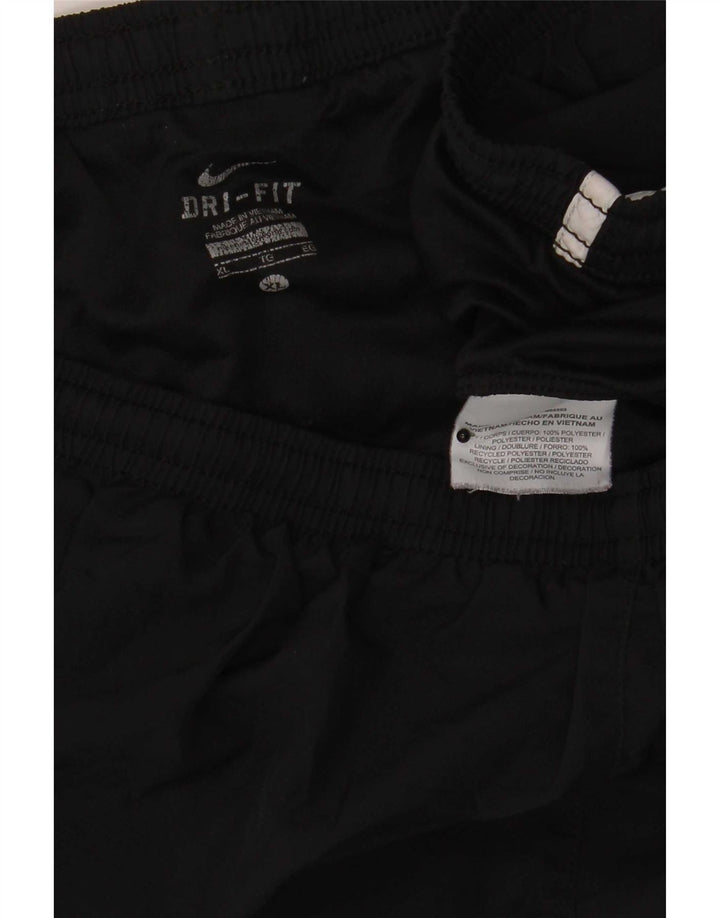 Nike Womens Sport Shorts UK 18 XL  Black Polyester