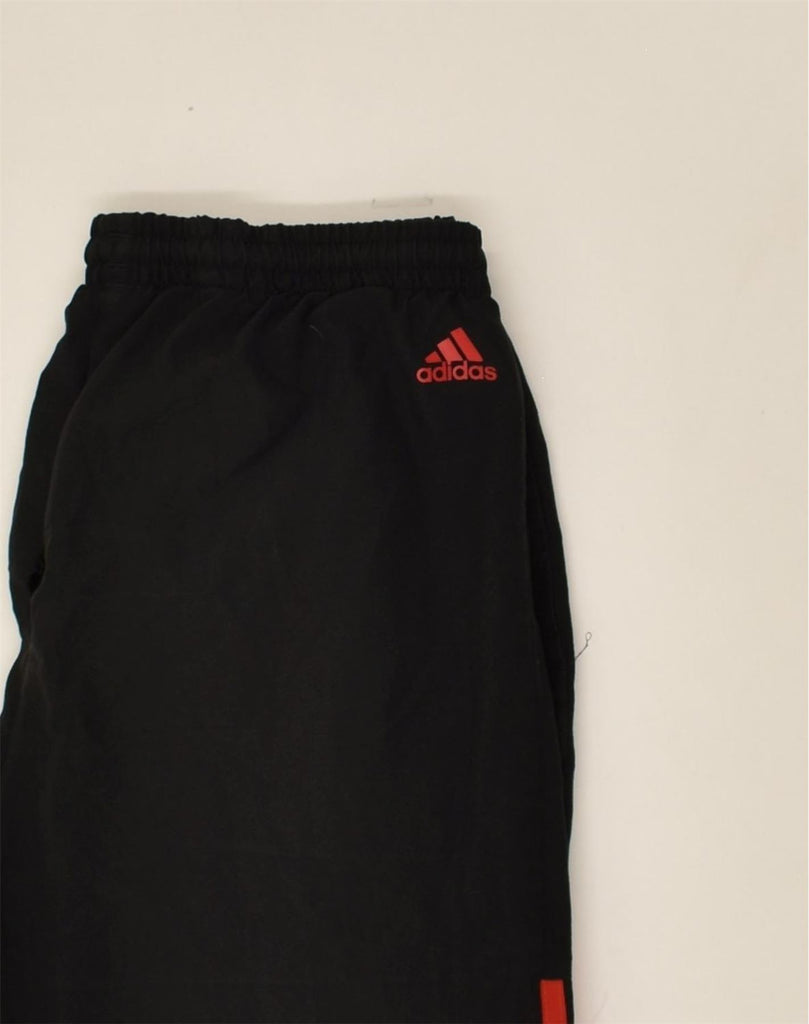 ADIDAS Girls Tracksuit Trousers Joggers 14-15 Years Black Nylon | Vintage Adidas | Thrift | Second-Hand Adidas | Used Clothing | Messina Hembry 