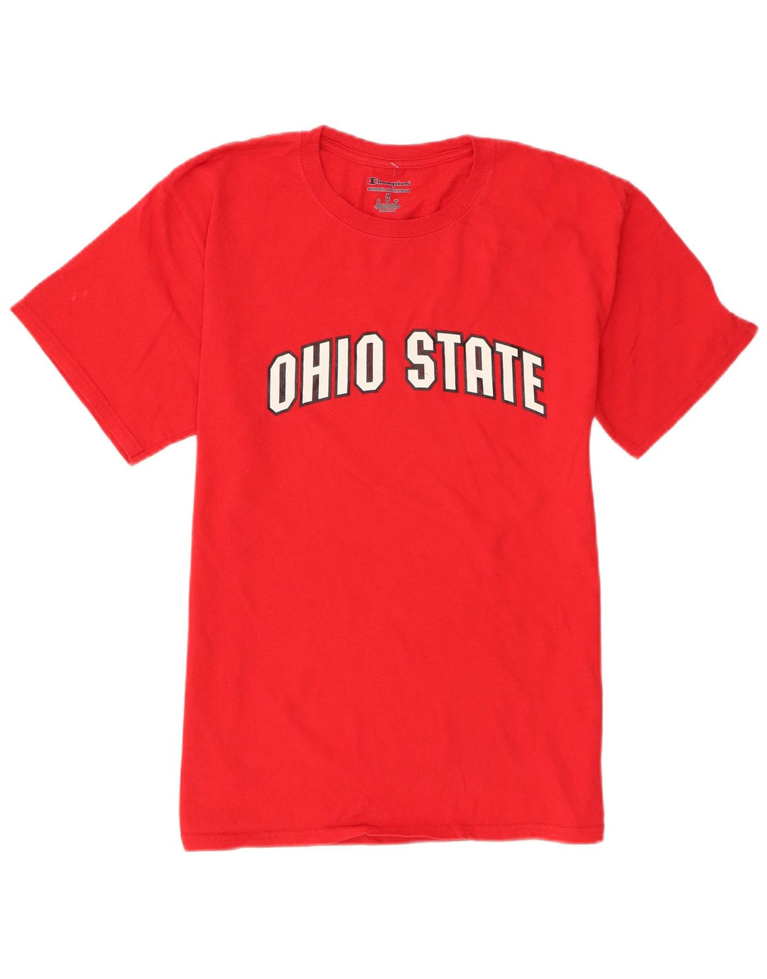 Champion Mens Ohio State Graphic T-Shirt Top Medium Red