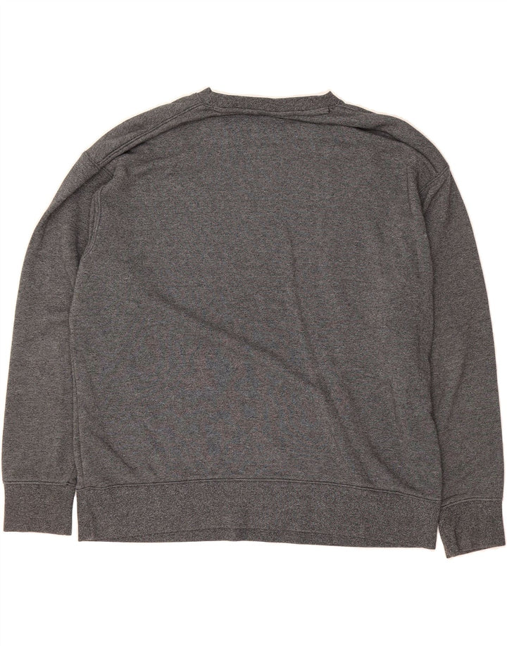 NIKE Mens Sweatshirt Jumper XL Grey Flecked Cotton Vintage Nike and Second-Hand Nike from Messina Hembry 