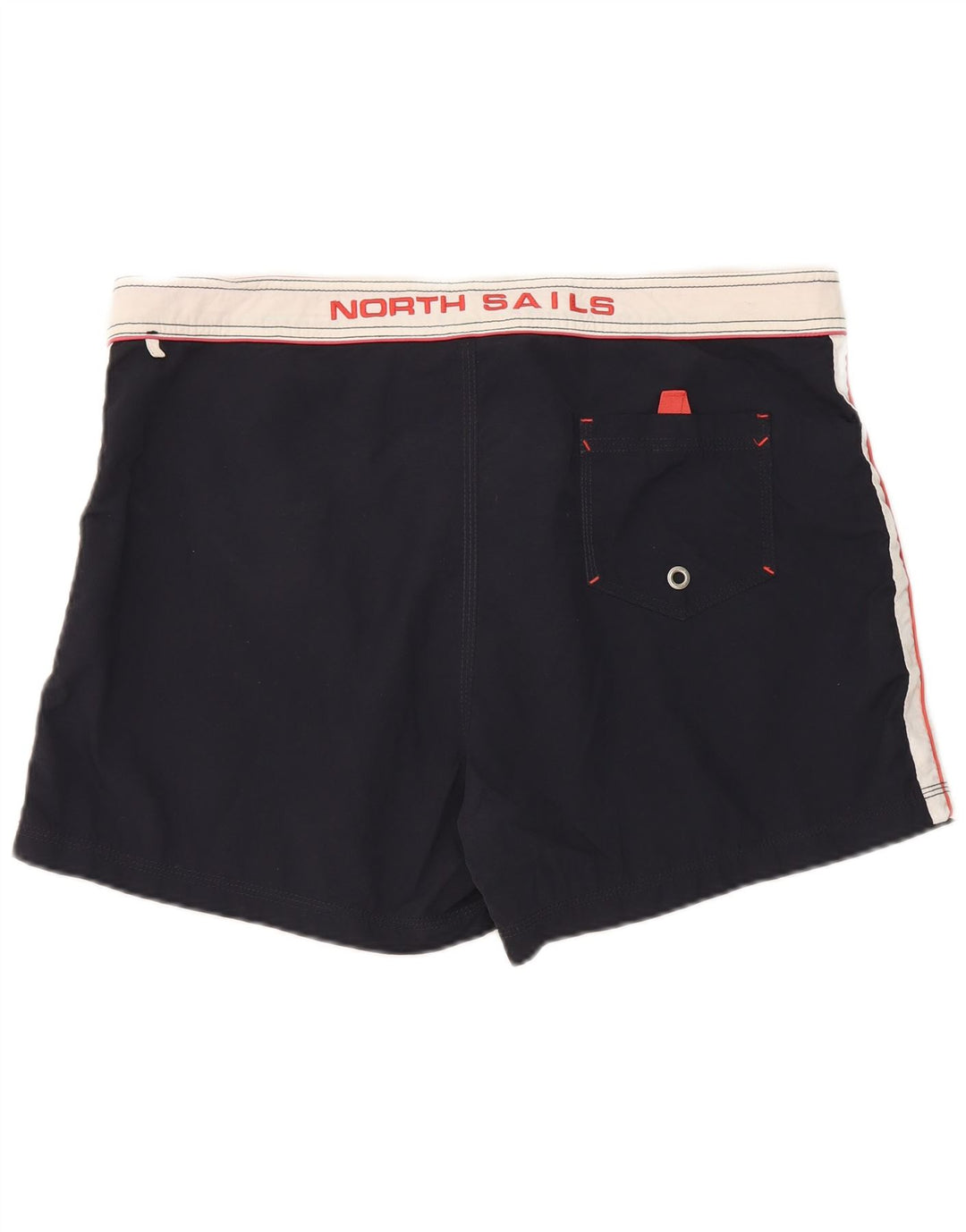 North Sails Mens Swimming Shorts XL  Navy Blue Colourblock Polyamide