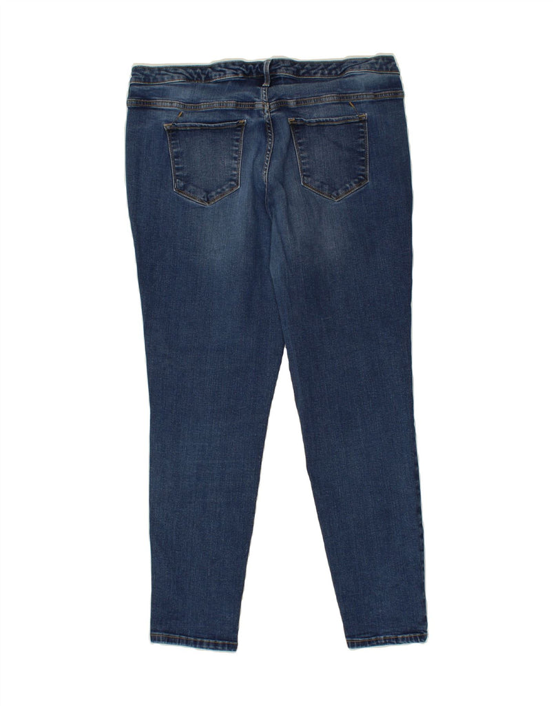 MOSSIMO Womens Crop Mid Rise Skinny Jeans W36 L27  Blue Vintage Mossimo and Second-Hand Mossimo from Messina Hembry 