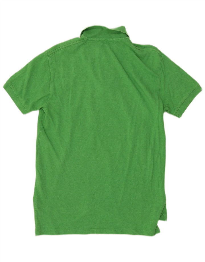 POLO RALPH LAUREN Mens Polo Shirt Small Green Cotton