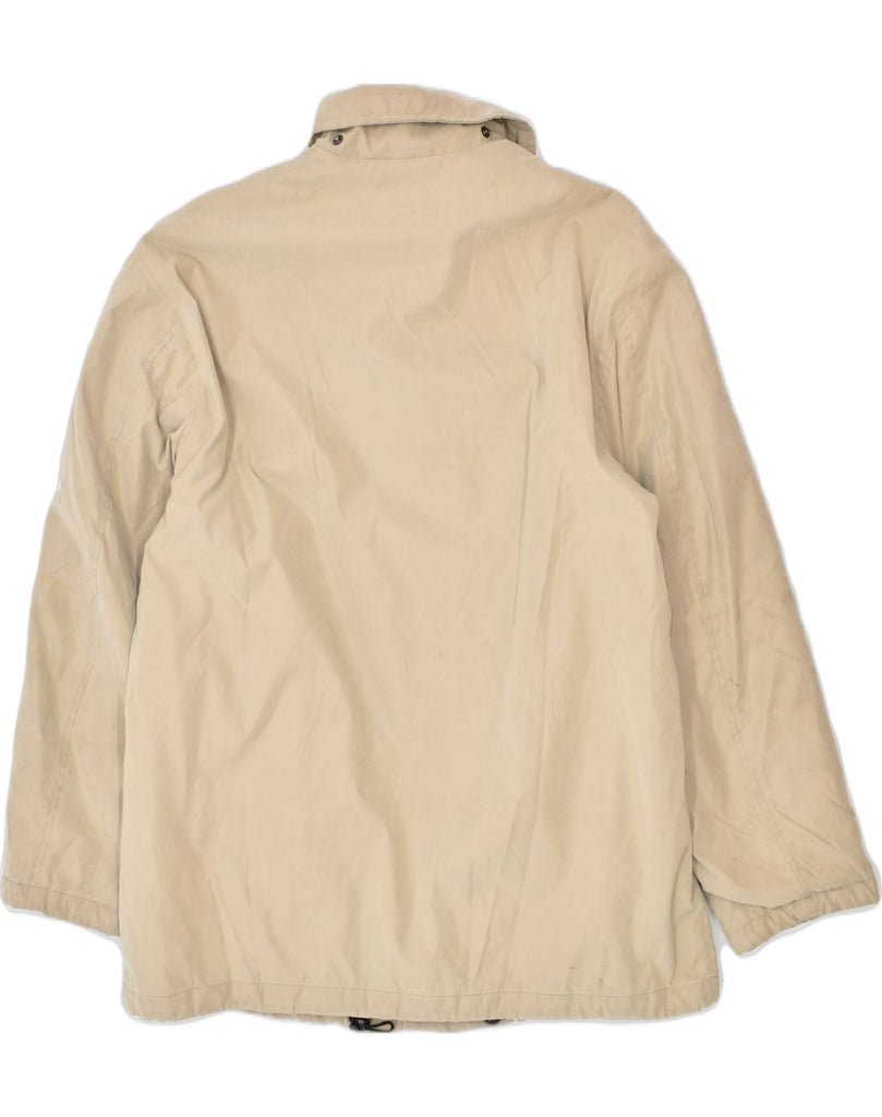 RENATO BALESTRA Mens Windbreaker Jacket UK 38 Medium Beige Nylon | Vintage | Thrift | Second-Hand | Used Clothing | Messina Hembry 