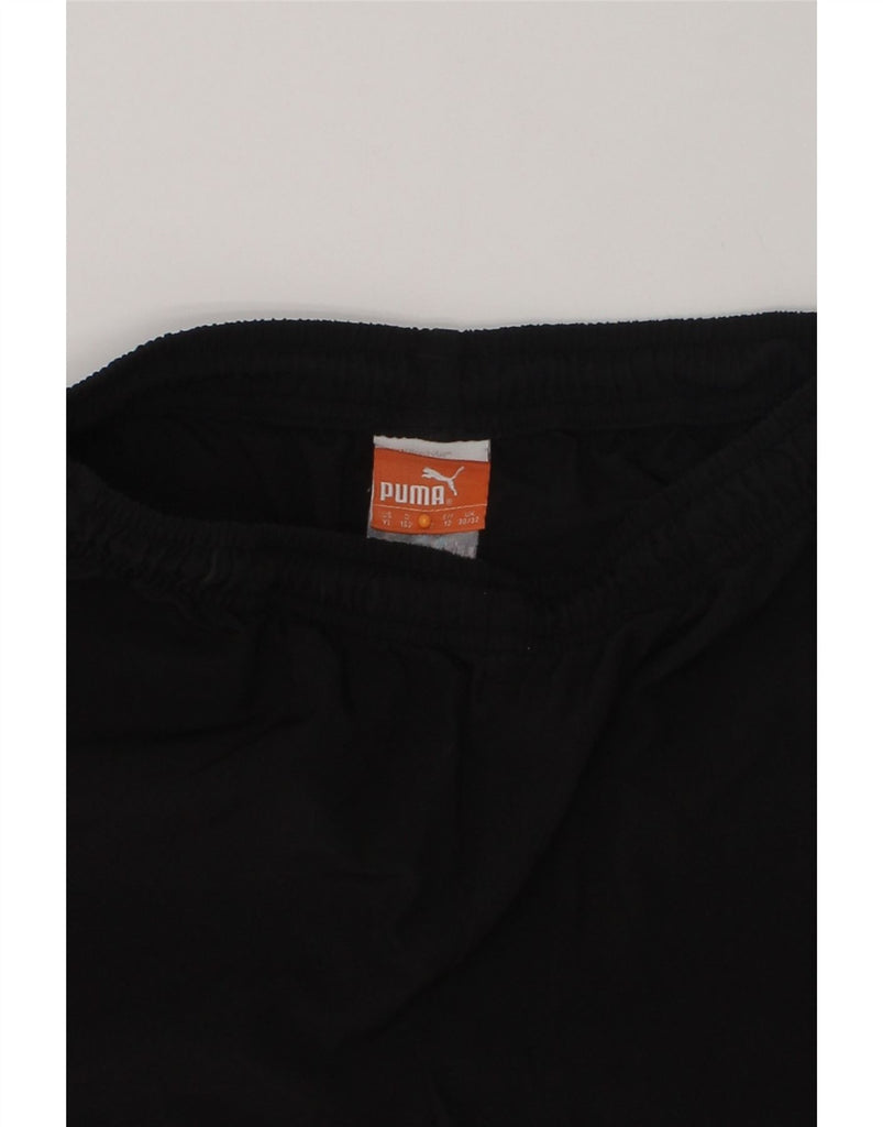 PUMA Boys Sport Shorts  11-12 Years Black Polyester | Vintage Puma | Thrift | Second-Hand Puma | Used Clothing | Messina Hembry 