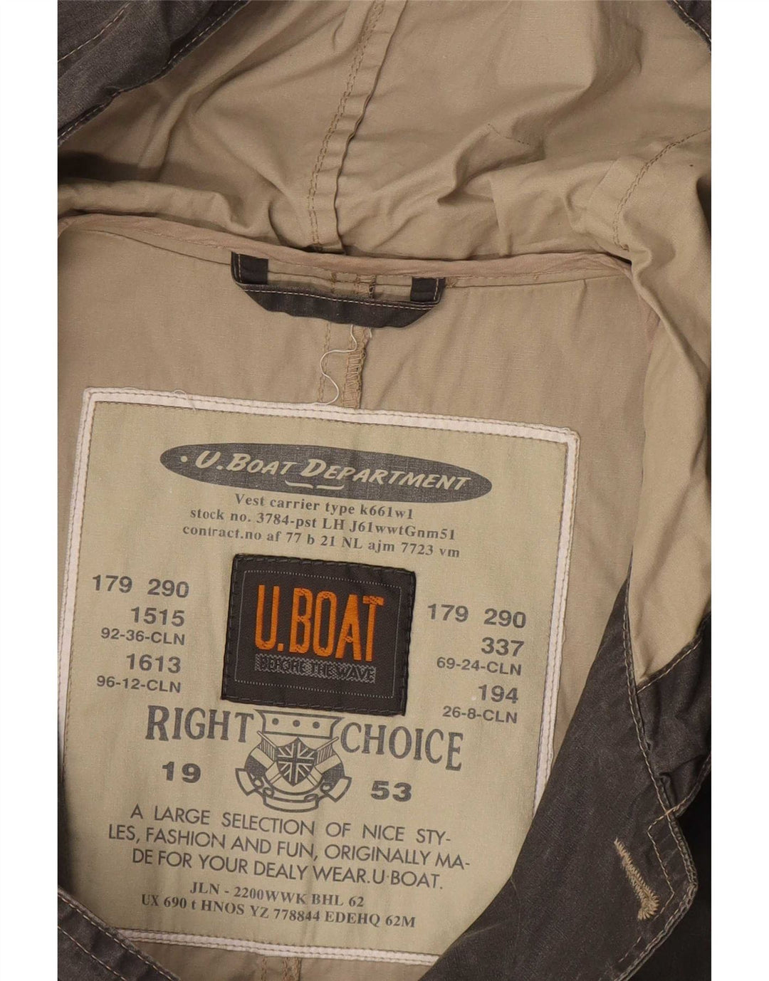 Vintage Mens Hooded Windbreaker Jacket UK 38 Medium Grey