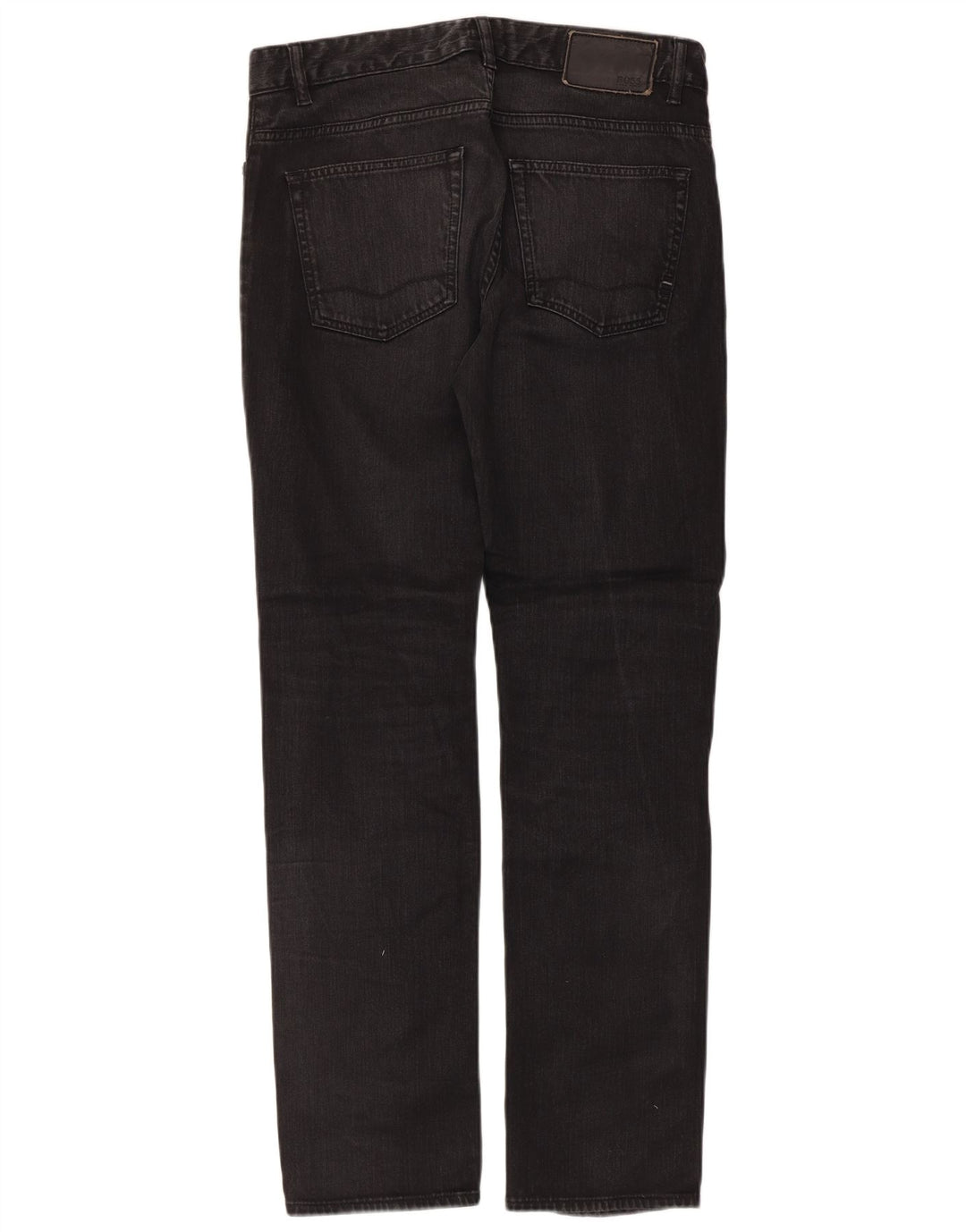 Hugo Boss Mens Delaware Slim Jeans W32 L32 Black Cotton