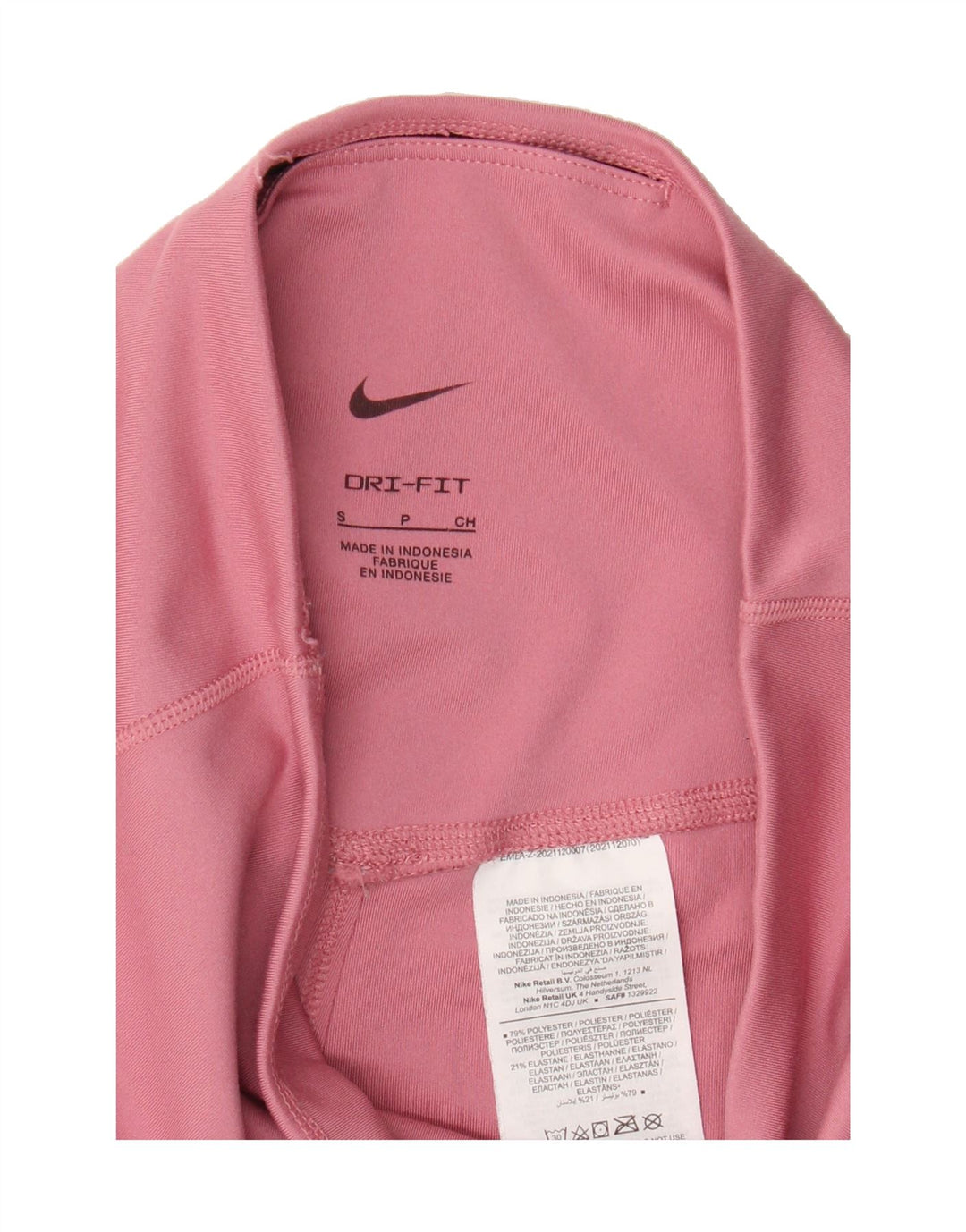 NIKE Womens Dri Fit Leggings UK 10 Small  Pink Polyester Vintage Nike and Second-Hand Nike from Messina Hembry 