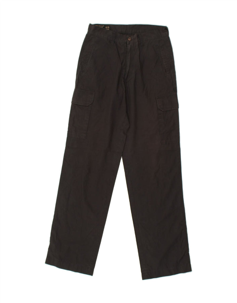 MARLBORO CLASSICS Mens Straight Cargo Trousers W29 L34 Black Cotton | Vintage Marlboro Classics | Thrift | Second-Hand Marlboro Classics | Used Clothing | Messina Hembry 