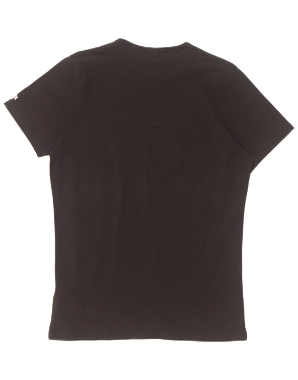 PEPE Jeans Mens Slim T-Shirt Top XL Black Cotton