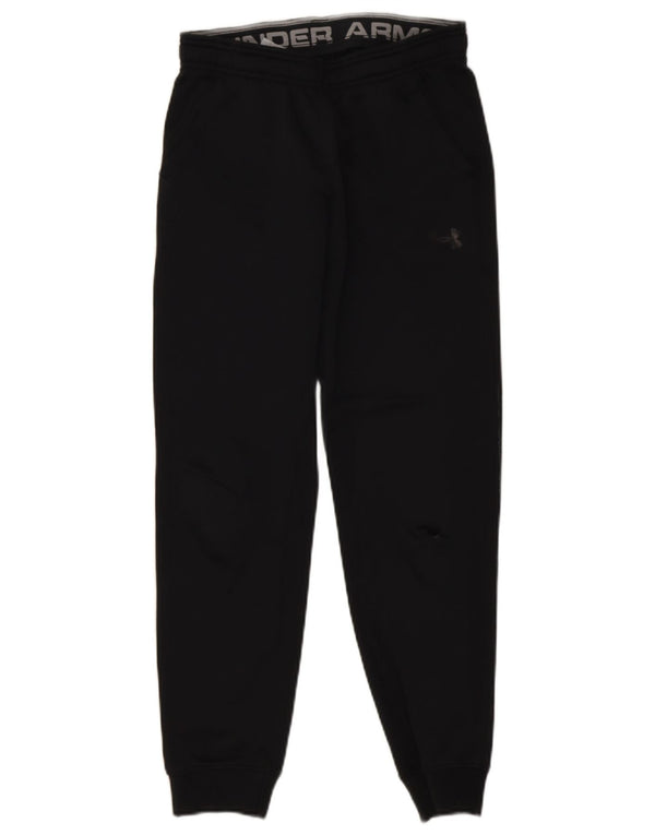 Under Armour Boys Tracksuit Trousers Joggers 11-12 Years Large Black
