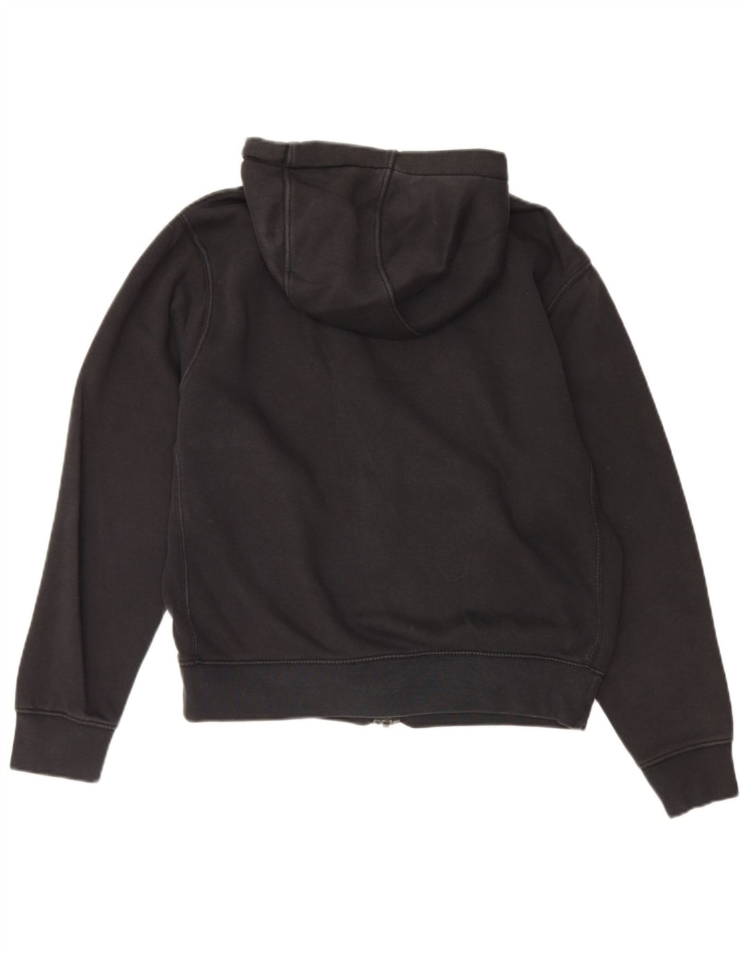 Nike Mens Zip Hoodie Sweater Small Black Cotton