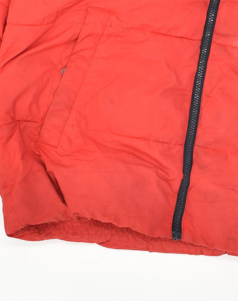 JACK & JONES Mens Padded Jacket UK 42 XL Red Polyester | Vintage Jack & Jones | Thrift | Second-Hand Jack & Jones | Used Clothing | Messina Hembry 