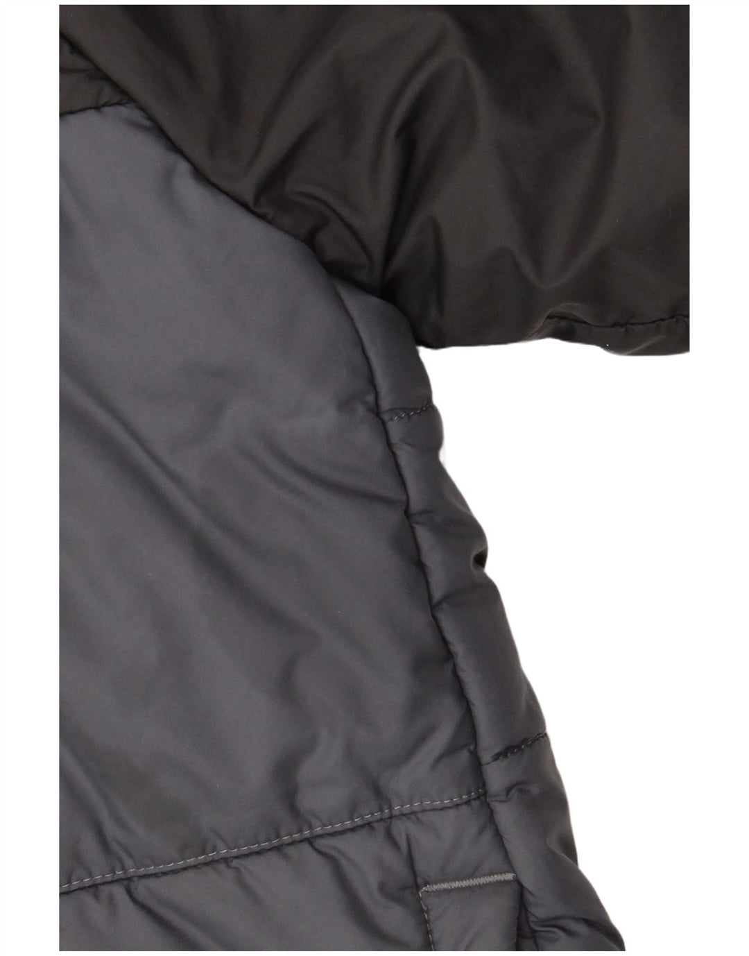 The North Face Boys Padded Jacket 11-12 Years Large Grey Colourblock