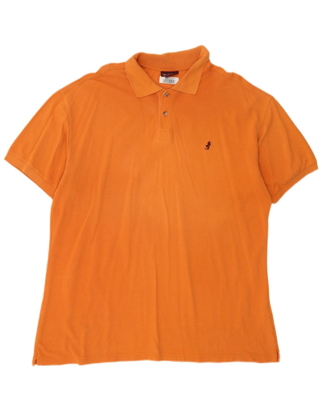 Marlboro Classics Mens Polo Shirt 3XL Orange Cotton