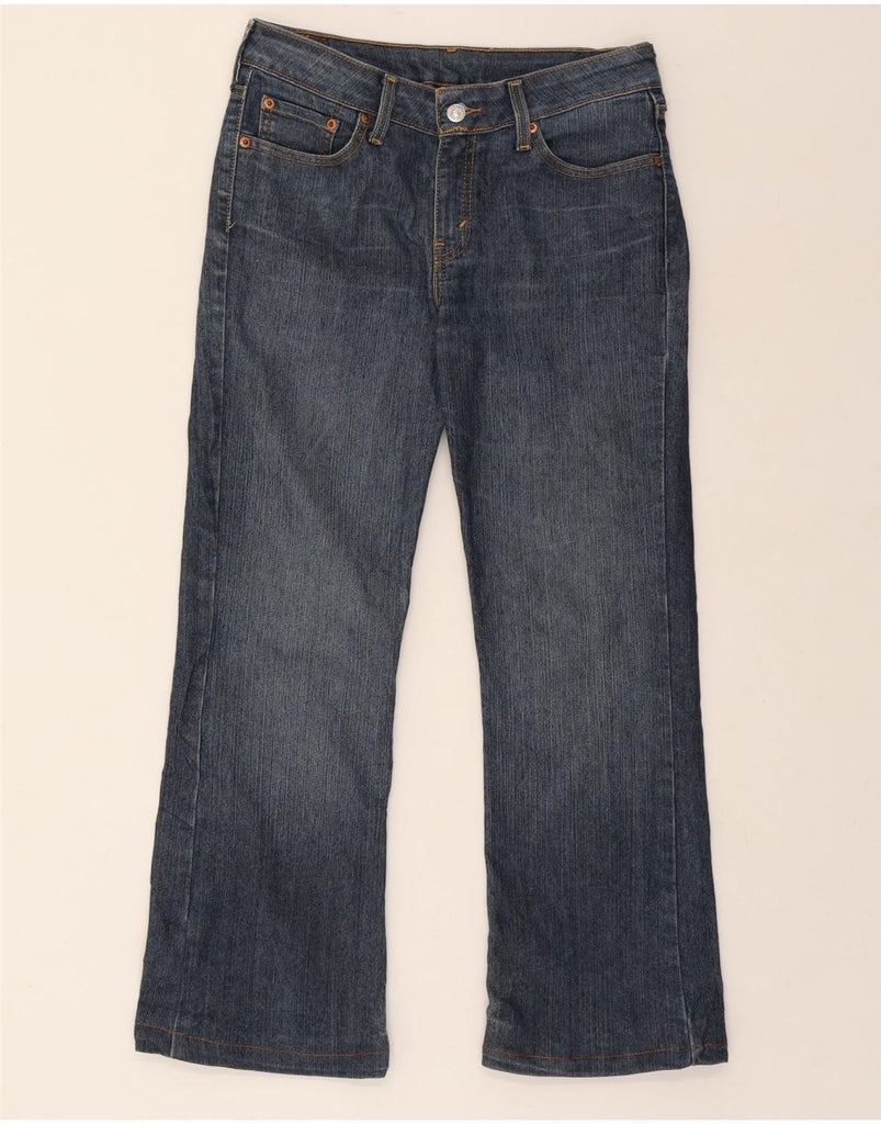 LEVI'S Womens 555 Bootcut Jeans W28 L32 Blue Cotton Vintage Levi's and Second-Hand Levi's from Messina Hembry 