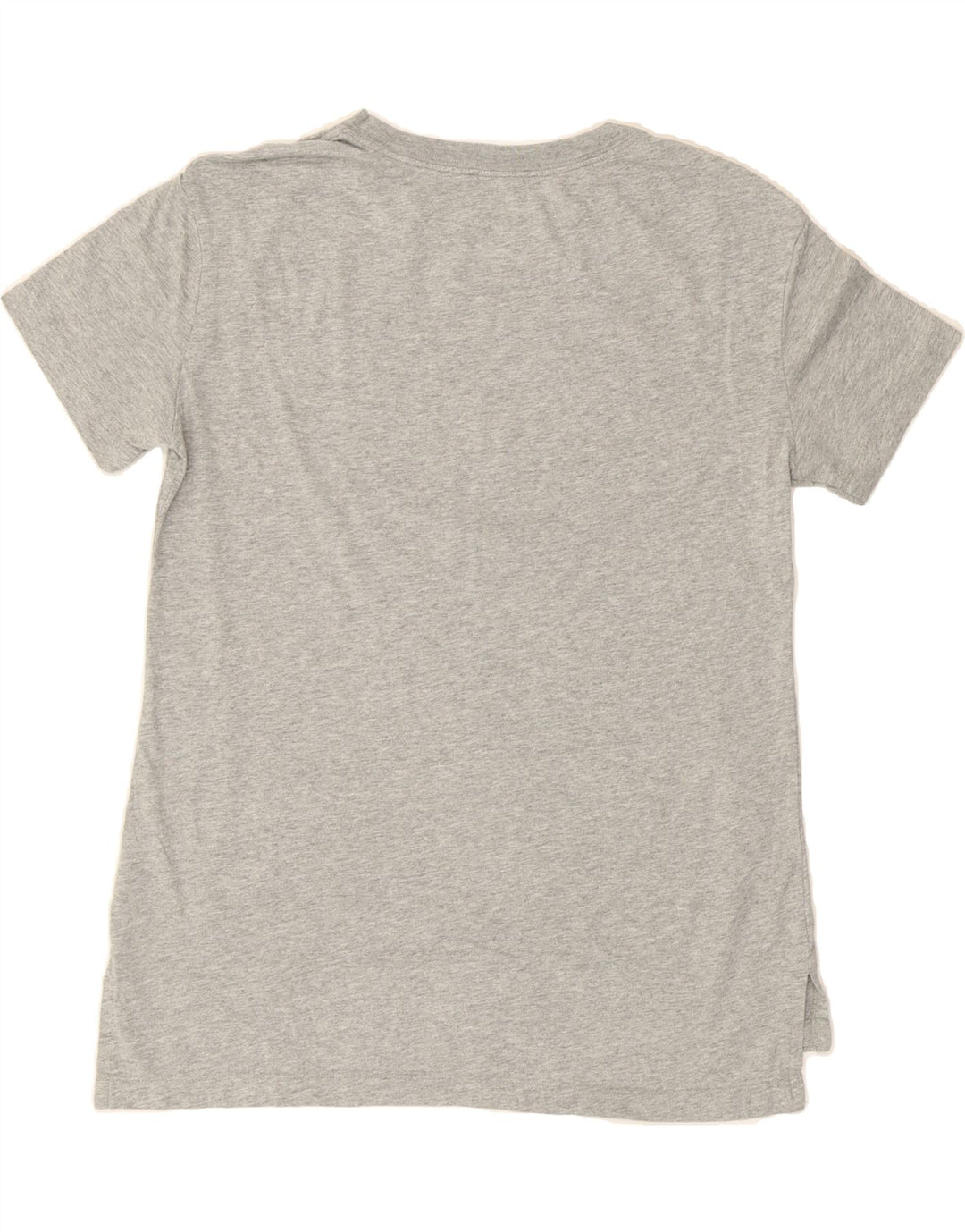 NIKE Womens Graphic T-Shirt Top UK 10 Small Grey Cotton Vintage Nike and Second-Hand Nike from Messina Hembry 
