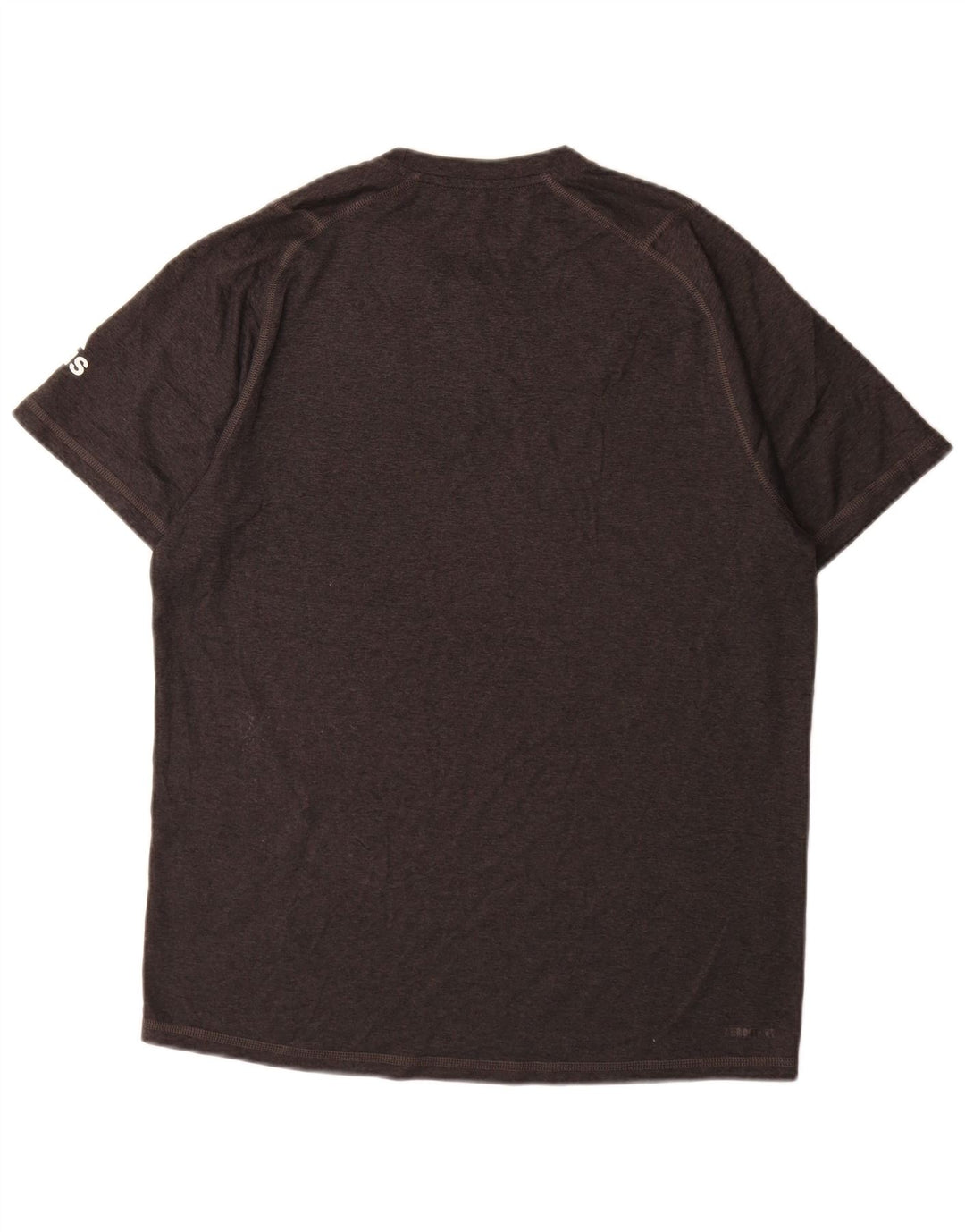 Adidas Mens Aeroready T-Shirt Top Medium Grey Polyester