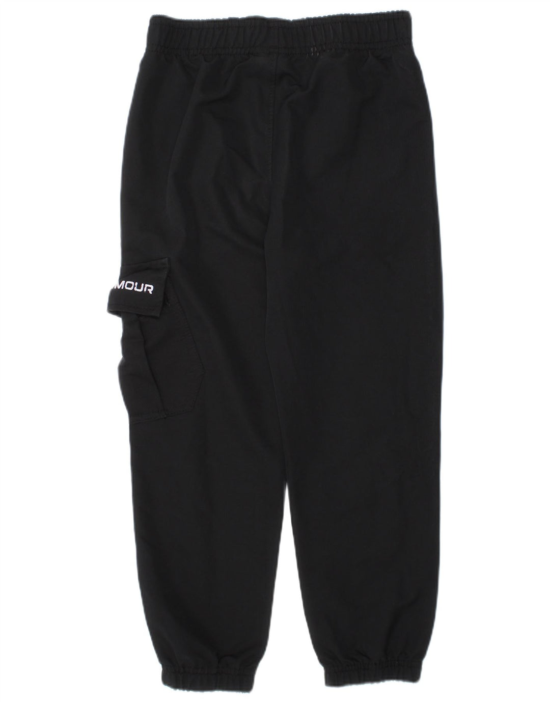 UNDER ARMOUR Boys Graphic Tracksuit Trousers Joggers 3-4 Years  Black