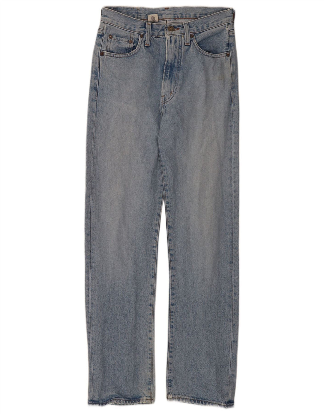 Replay Womens Straight Jeans W27 L30 Blue Cotton