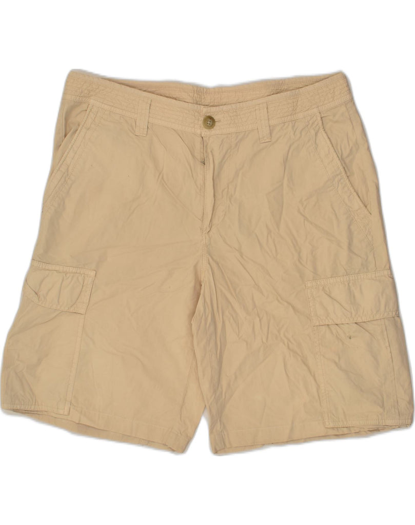 MARINA YACHTING Mens Cargo Shorts W36 Large  Beige Cotton | Vintage Marina Yachting | Thrift | Second-Hand Marina Yachting | Used Clothing | Messina Hembry 