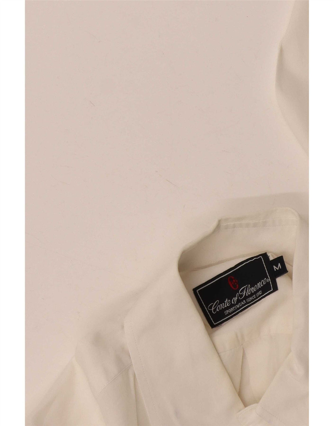 Conte of Florence Mens Shirt Medium White