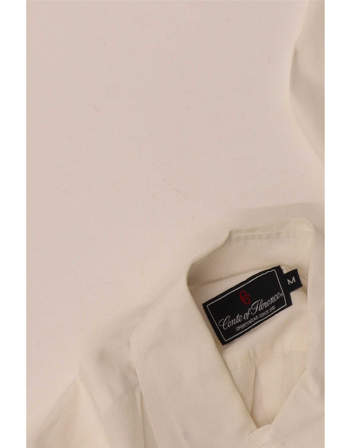 Conte of Florence Mens Shirt Medium White