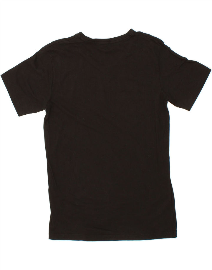 KAPPA Mens T-Shirt Top Small Black Vintage Kappa and Second-Hand Kappa from Messina Hembry 