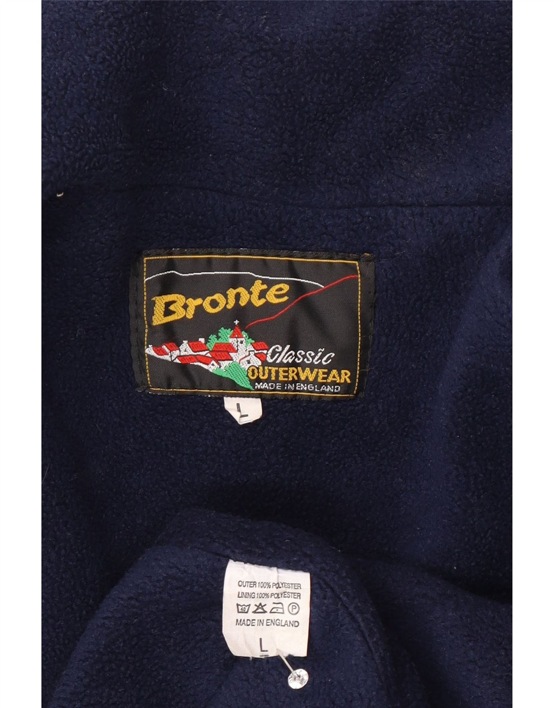Bronte Mens Gilet UK 40 Large Red Polyester
