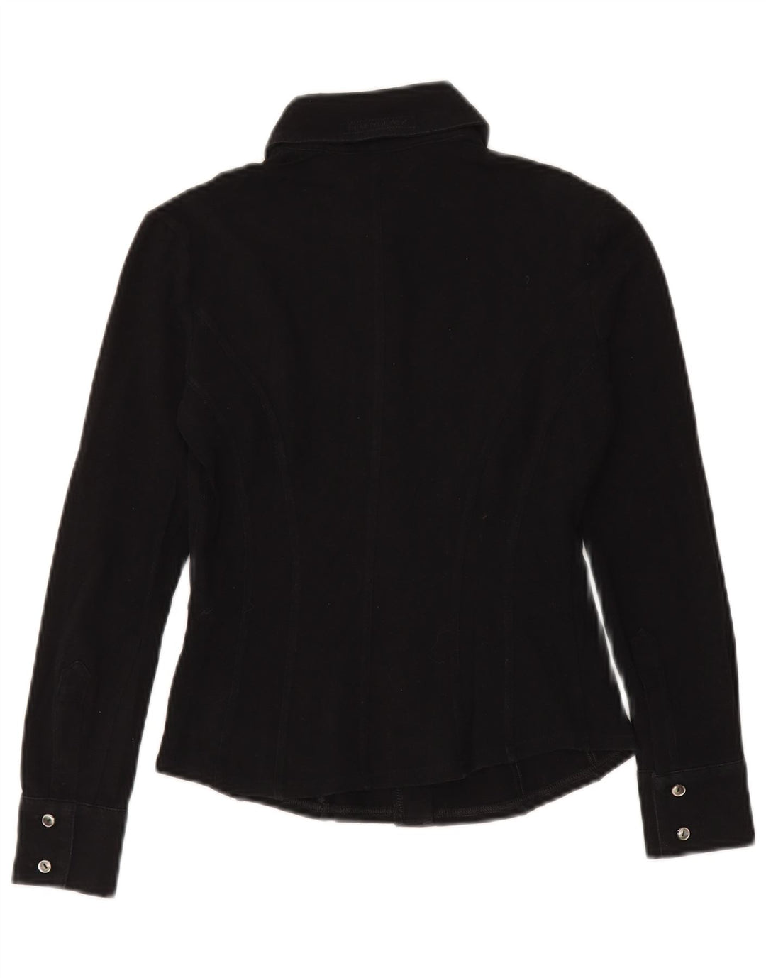 Penny Black Womens Shirt UK 10 Small Black Cotton