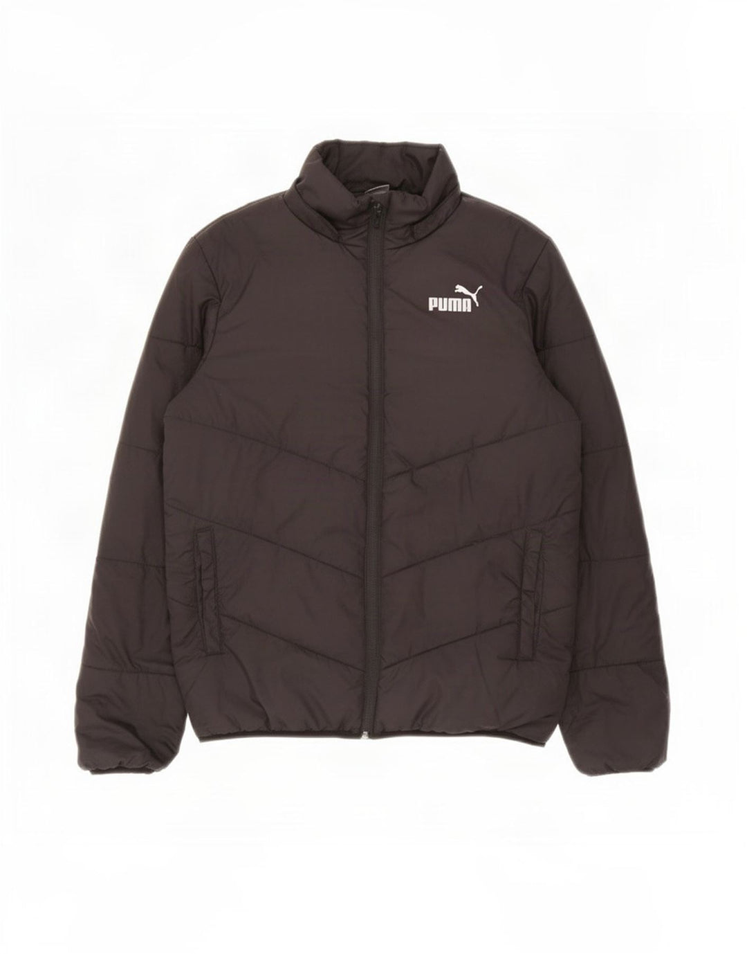 Puma Boys Padded Jacket 13-14 Years Black Polyester