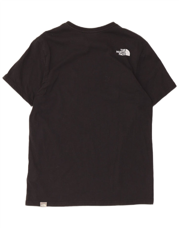 The North Face Mens T-Shirt Top Medium Black Cotton
