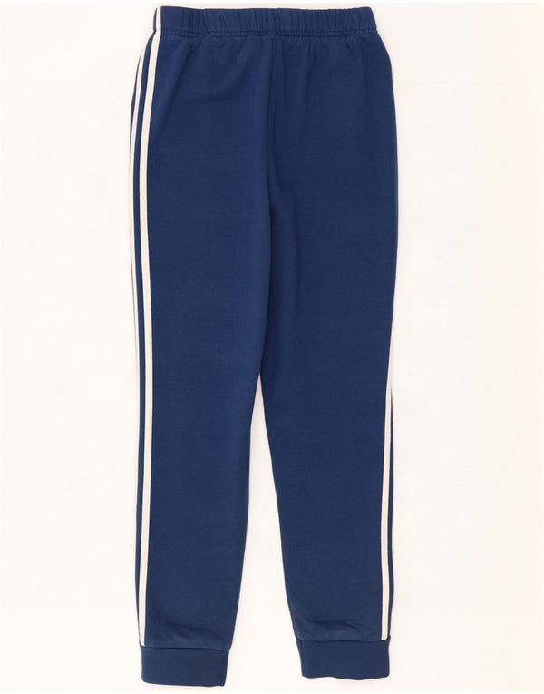 Adidas Mens Tracksuit Trousers Joggers UK 38/40 Medium Blue Cotton