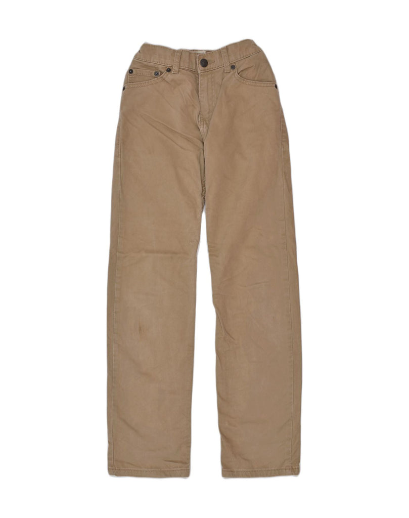 LEVI'S Boys Straight Casual Trousers 11-12 Years W26 L26 Brown Cotton | Vintage Levi's | Thrift | Second-Hand Levi's | Used Clothing | Messina Hembry 