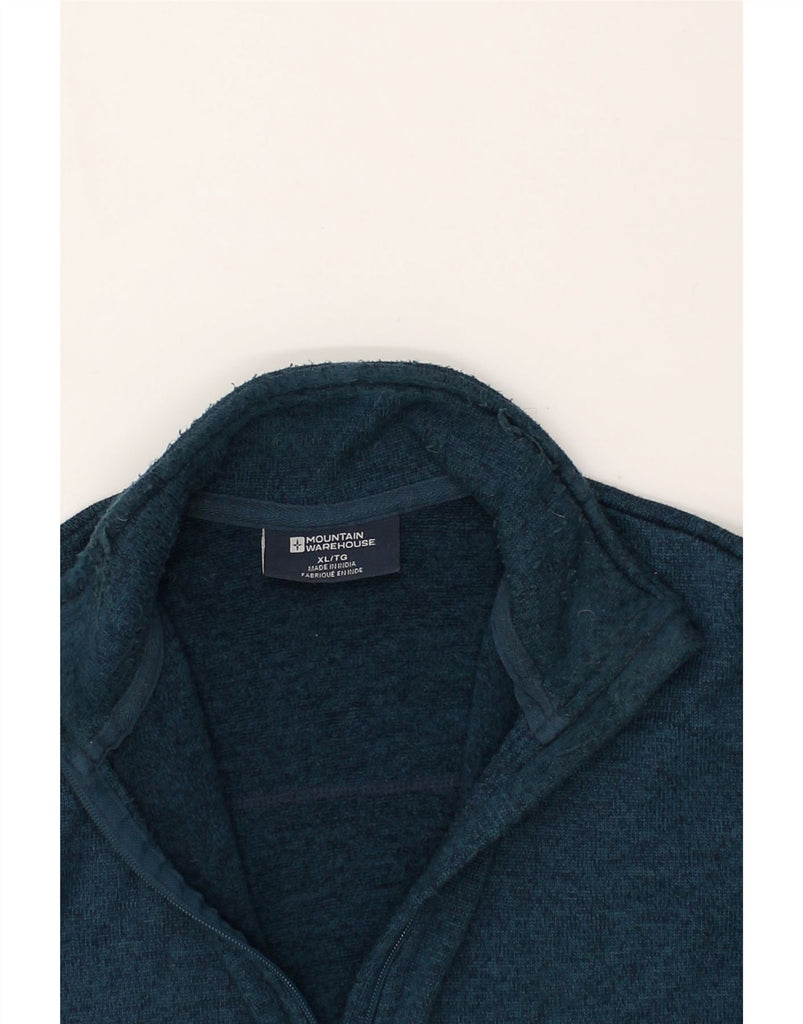 MOUNTAIN WAREHOUSE Mens Cardigan Sweater XL Navy Blue | Vintage Mountain Warehouse | Thrift | Second-Hand Mountain Warehouse | Used Clothing | Messina Hembry 